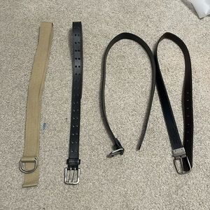4 sets of belts